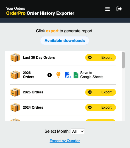 orderpro-analytics-order-exporter-demo